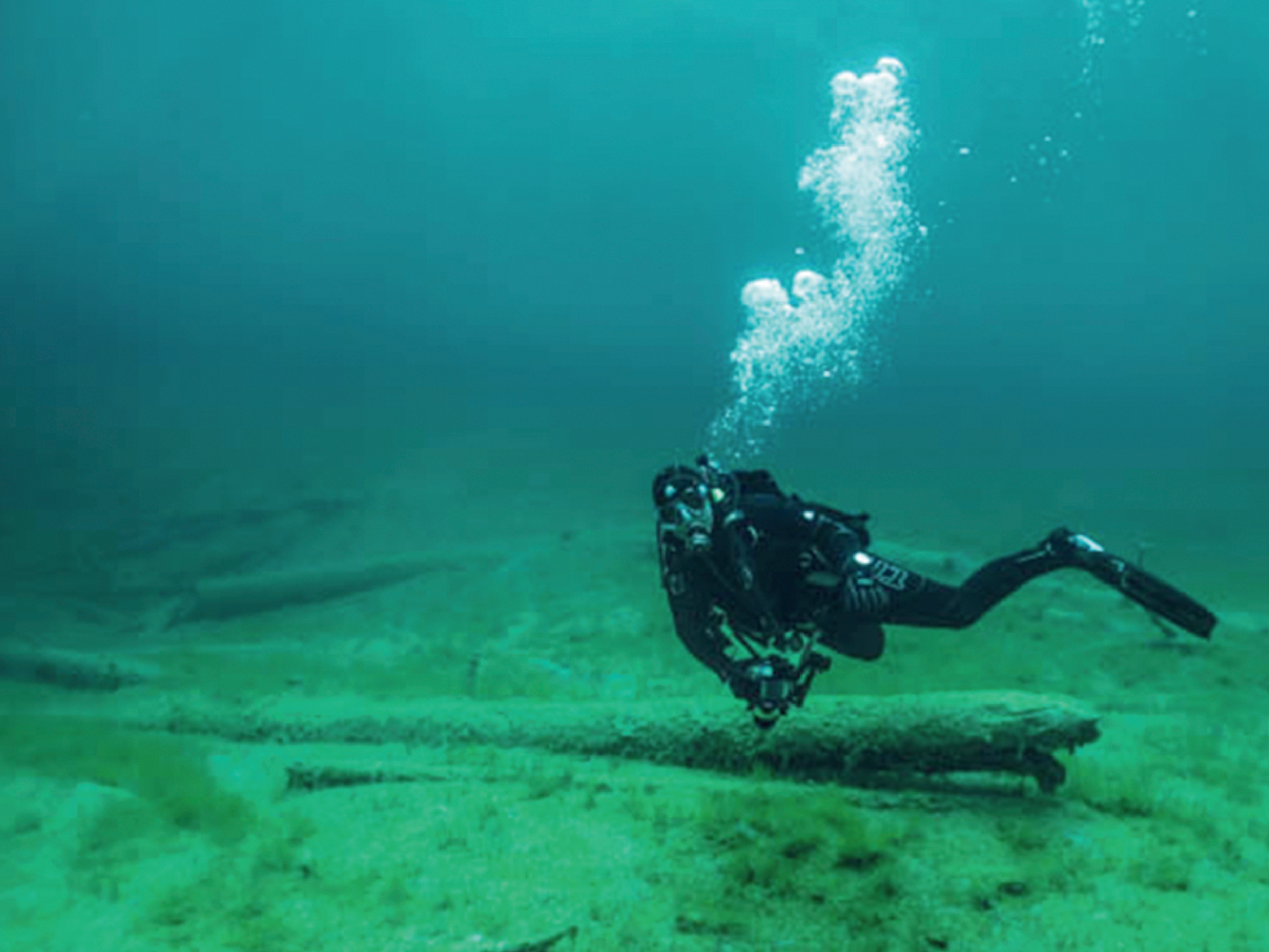 TAUCHEN IM THUNERSEE / DIVE IN LAKE THUN