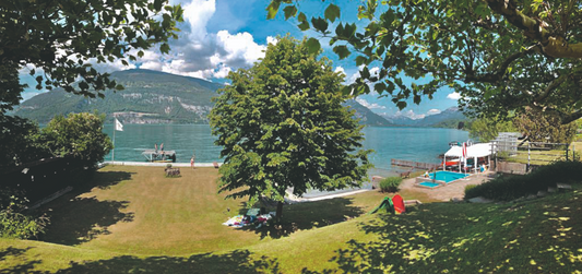 BADEN / SWIMMING THUNERSEE